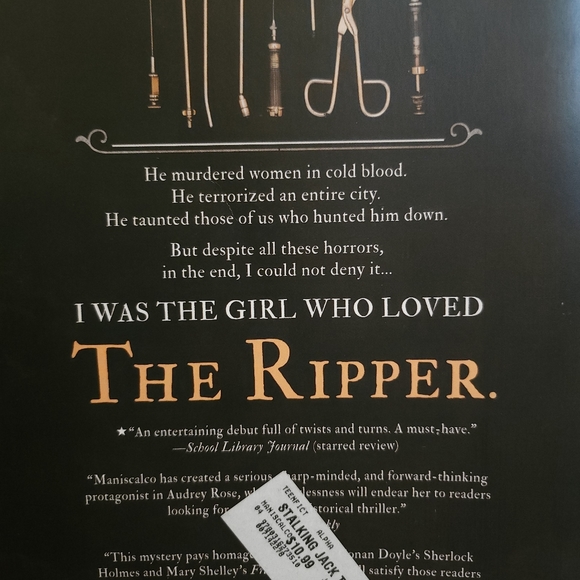 Kerri Maniscalco Stalking Jack The Ripper Paperback  Book - Picture 5 of 8